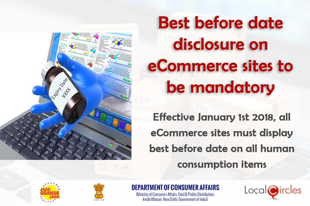 Best before date disclosure on ecommerce sites to be mandatory
